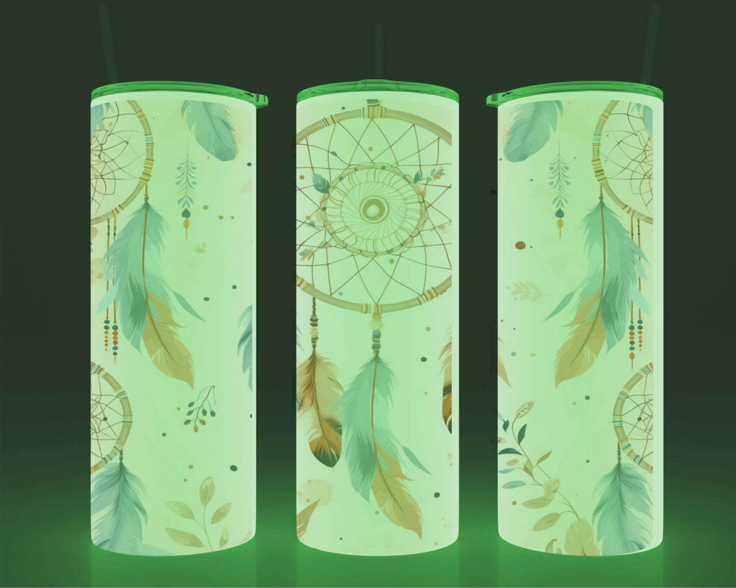 Verre isotherme - (allume dans le noir) capteur de rêve