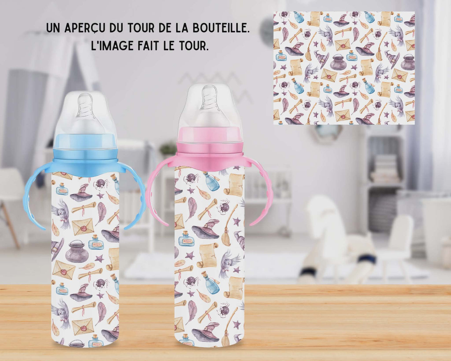 🍼 Biberons sublimé - magie