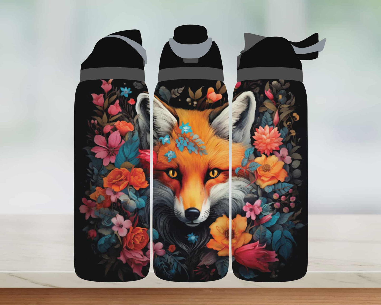 Bouteille style Owala - Renard