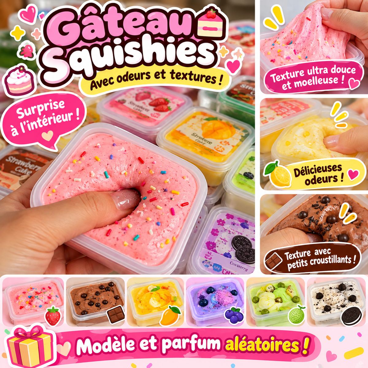 Squishies - Gateau mystère