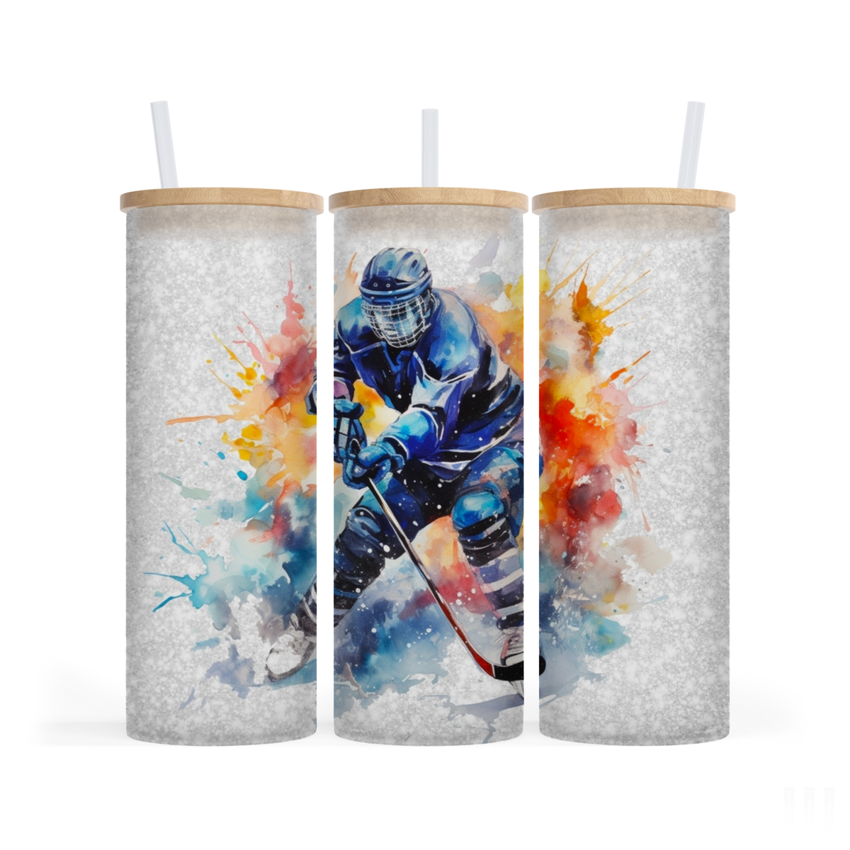 Verre givré 25 oz - Hockey