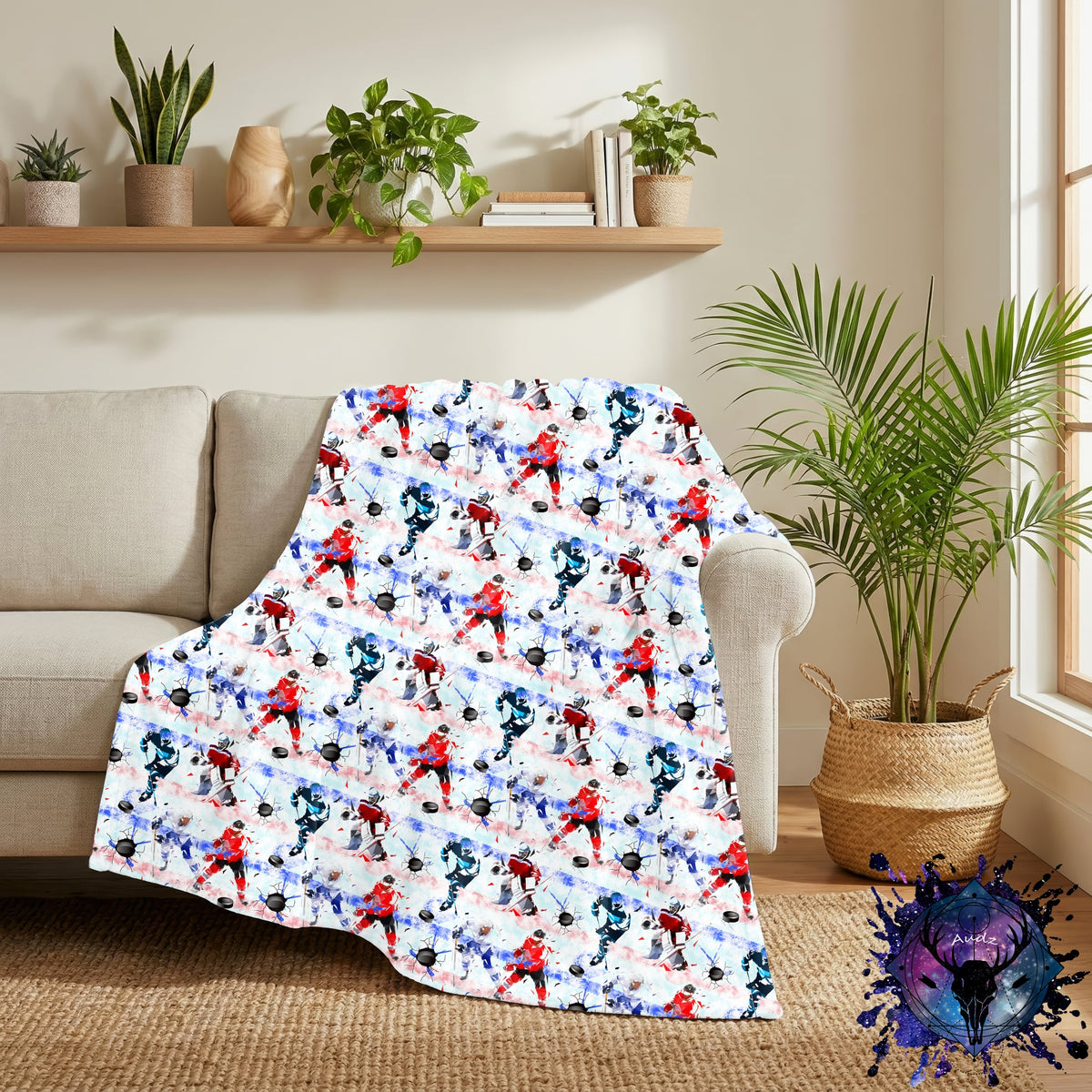Doudou - hockey 50x60 "