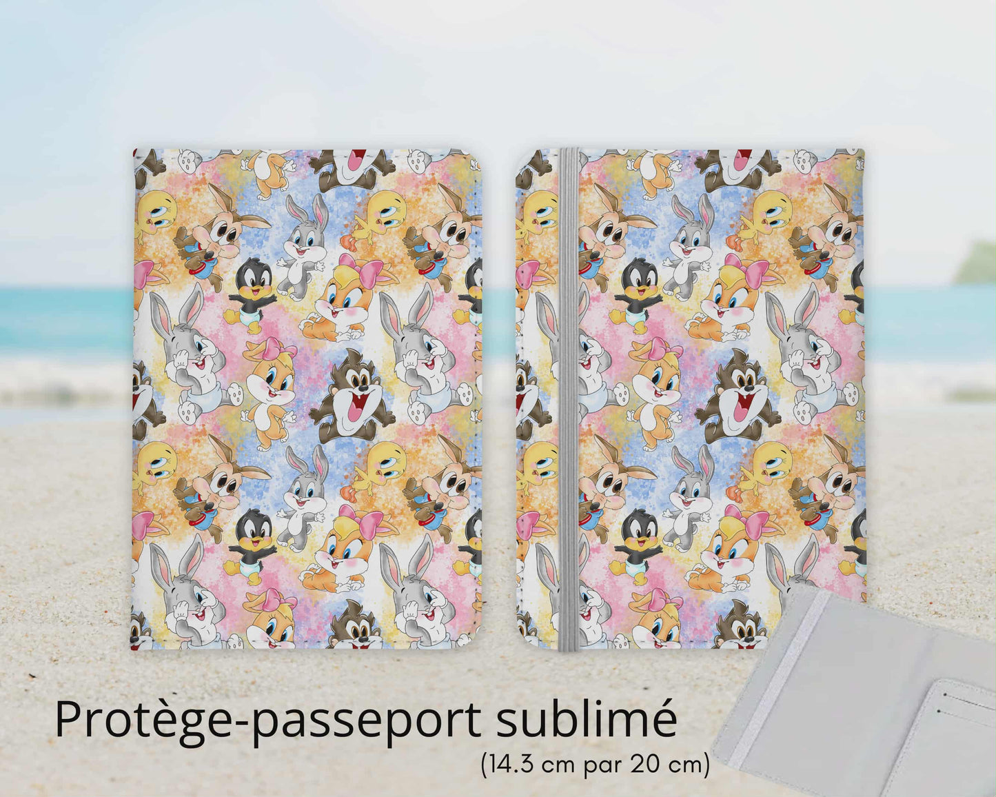 Protège-passeport sublimé - Personnage mignon