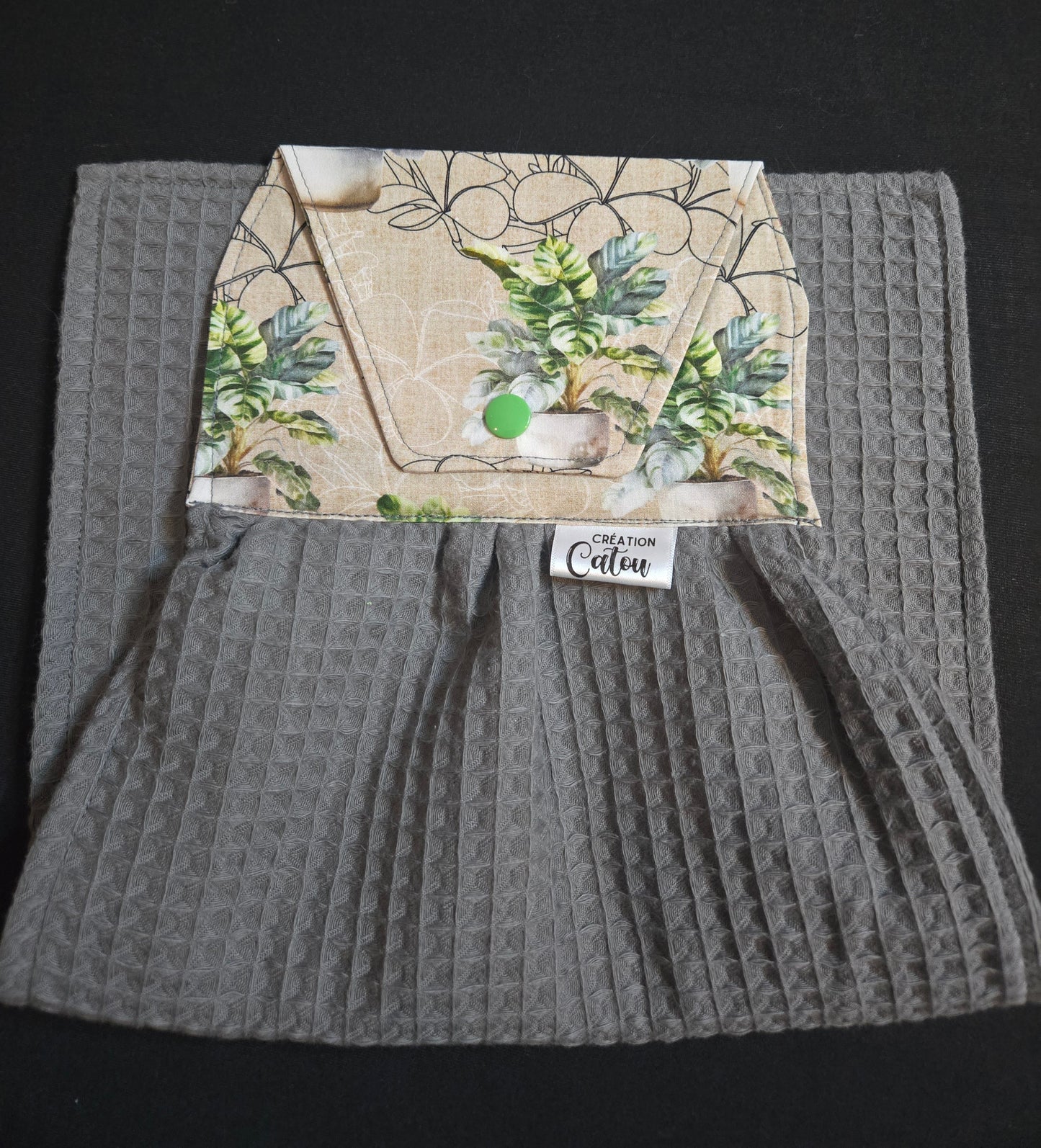 Serviette à main - (Par Création Catou)