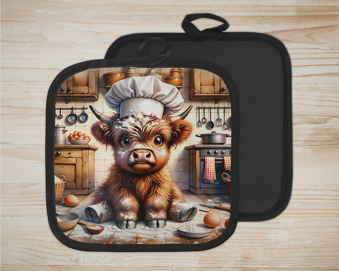 ✨️ Sous-plat sublimé - Vache highland cuisinier