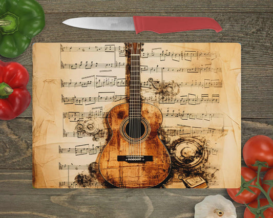 Planche de service - Guitare