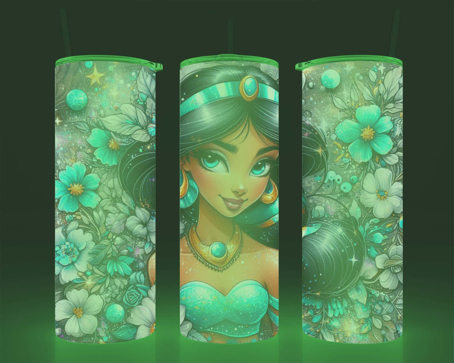 Verre isotherme - (allume dans le noir) princesse