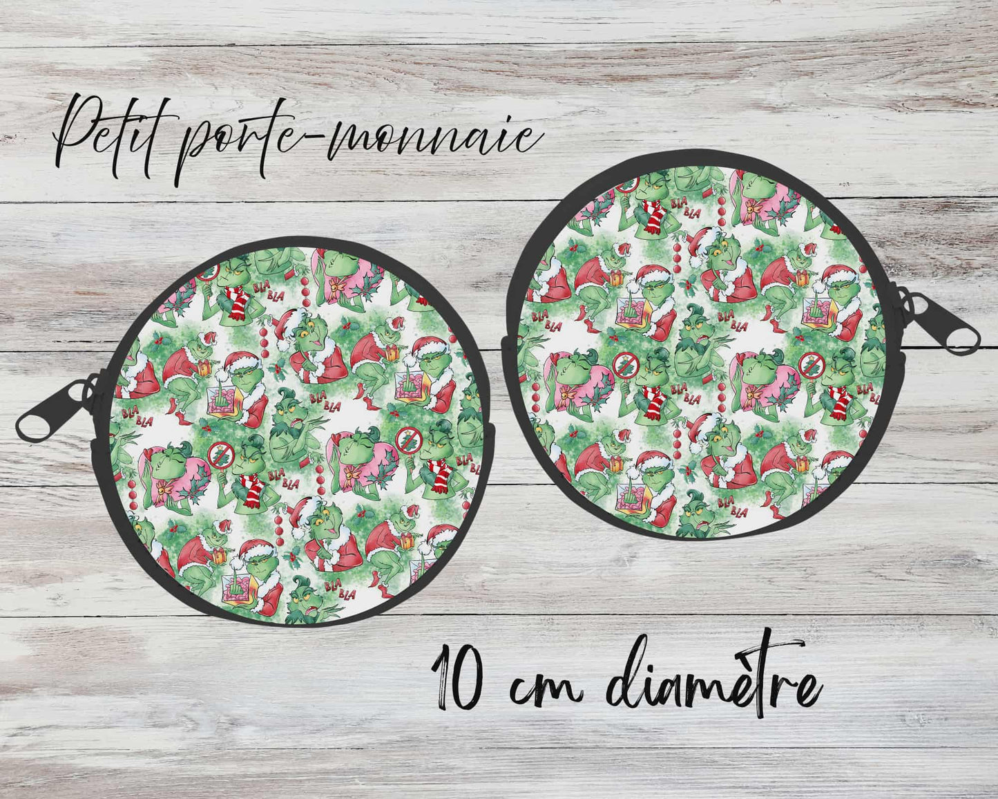 ✨ Petit porte-monnaie sublimé – grincheux 2