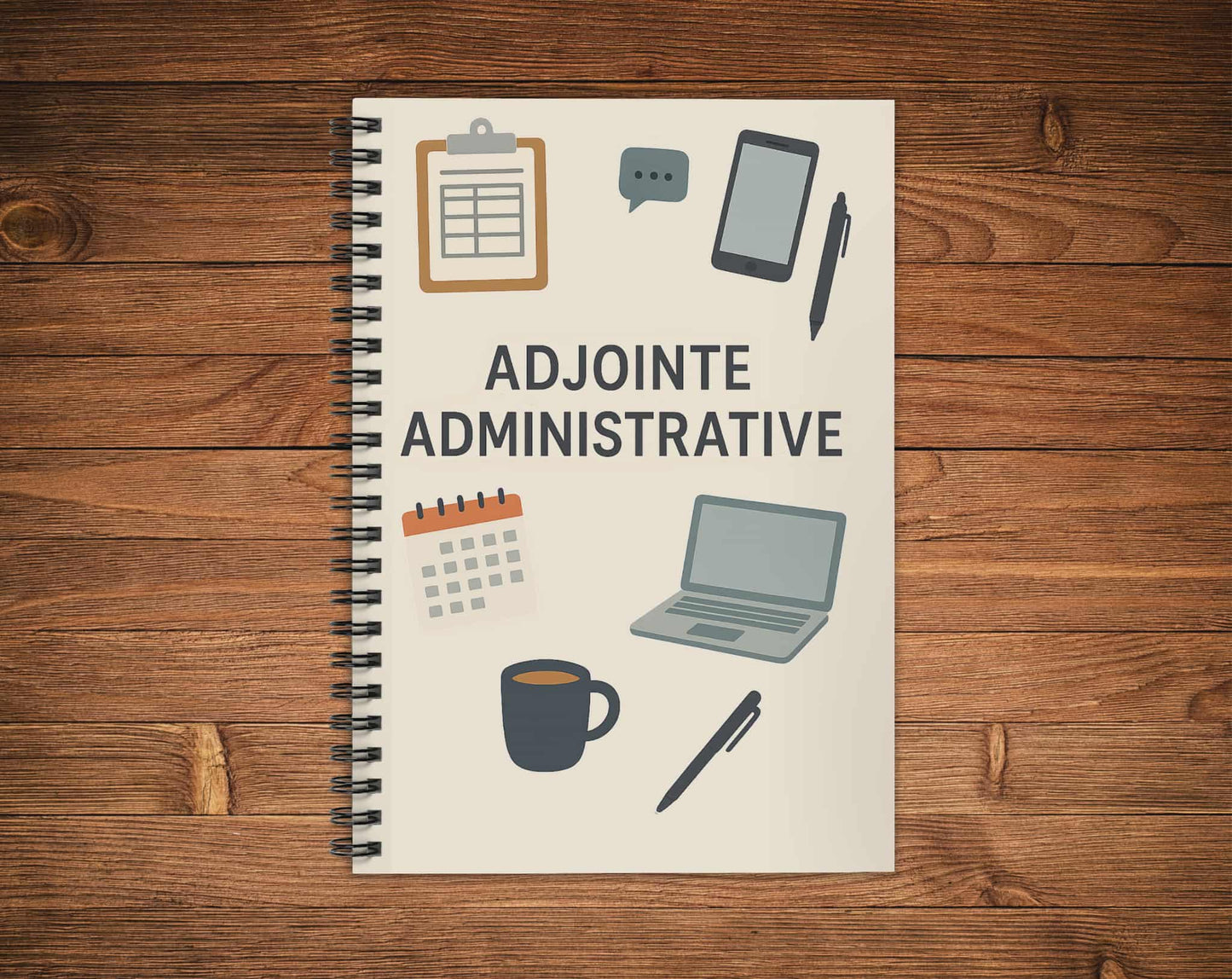Cahier de notes - adjointe administrative
