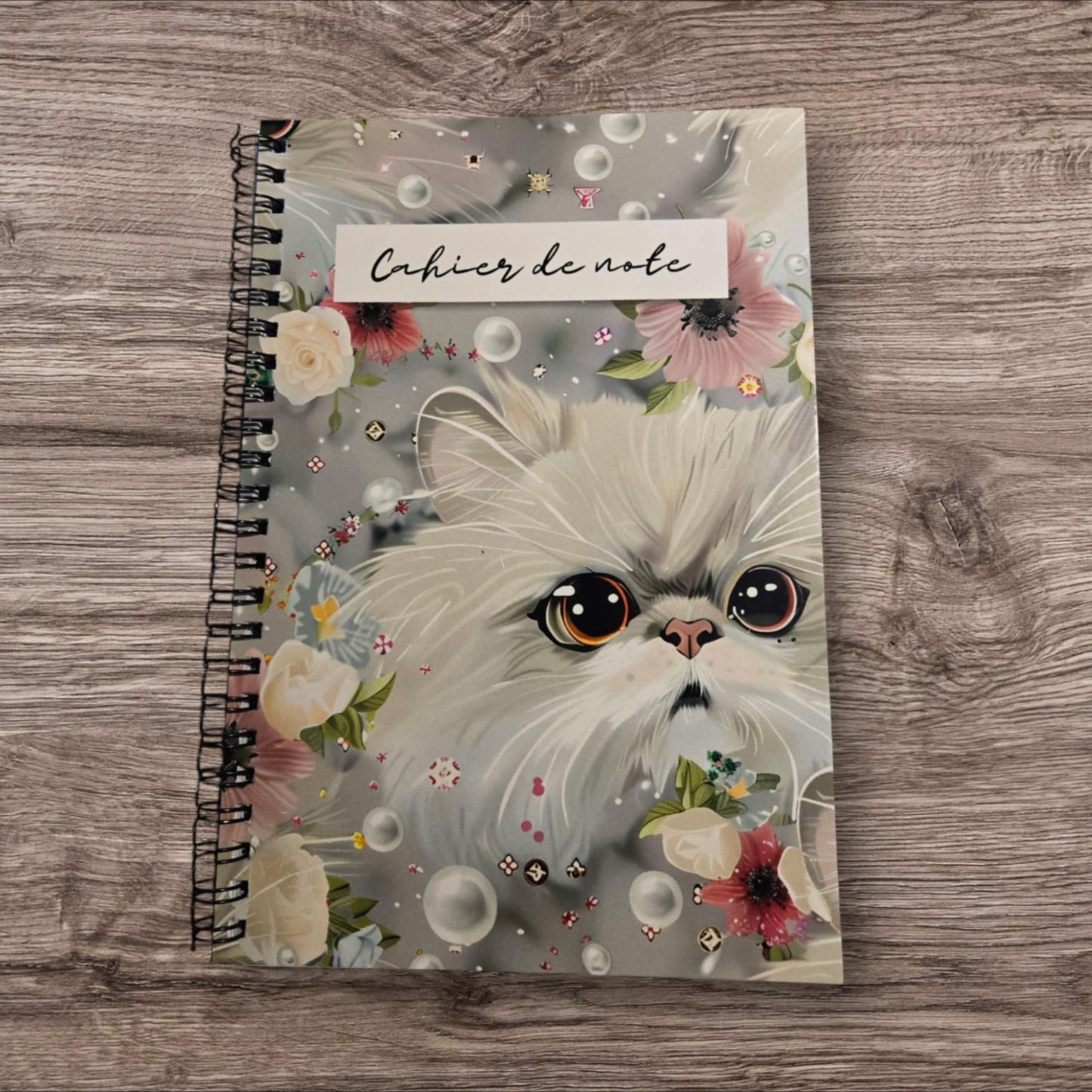 Cahier - chat v.1