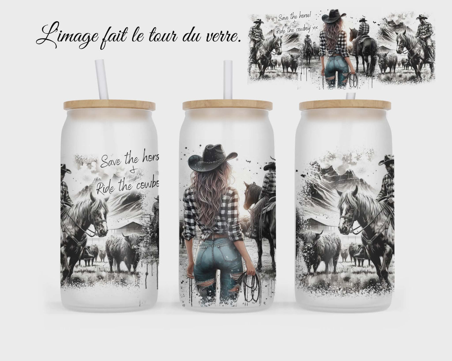🥤 Verre givré sublimé – country v.2