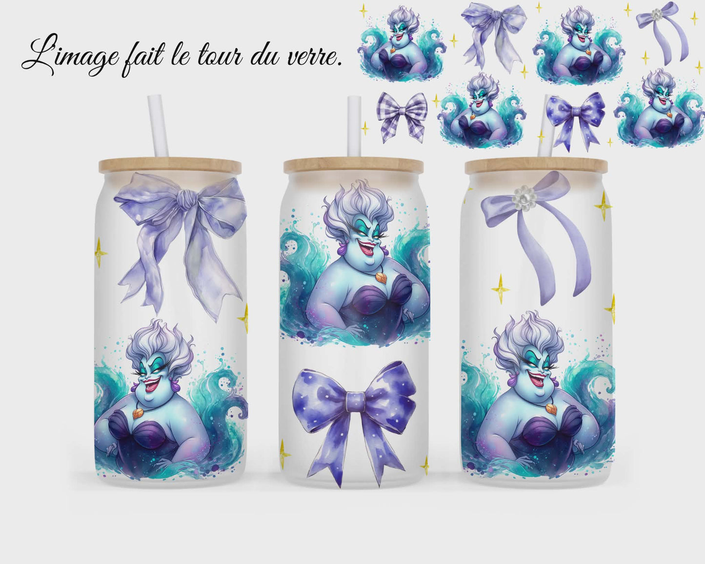 🥤 Verre givré sublimé – méchante