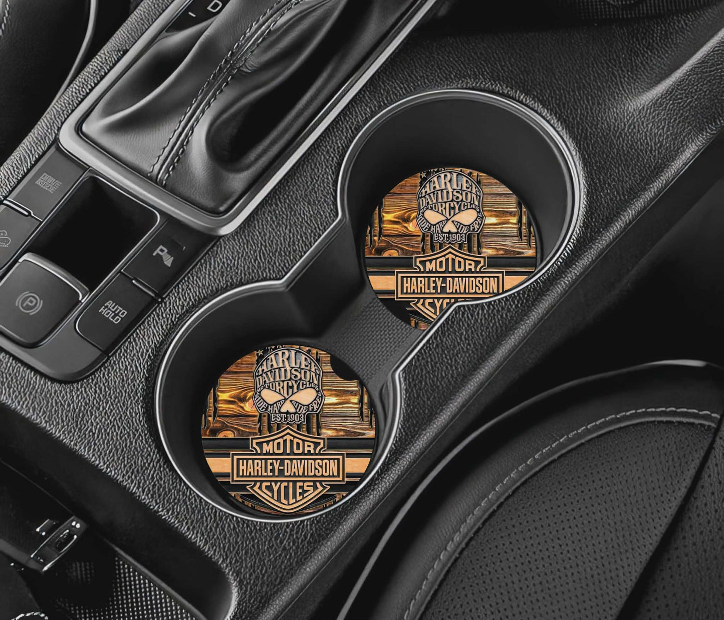 Sous-verre auto - harley