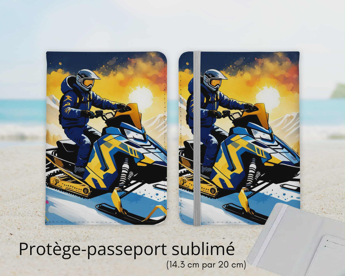 Protège-passeport sublimé - Ski-doo