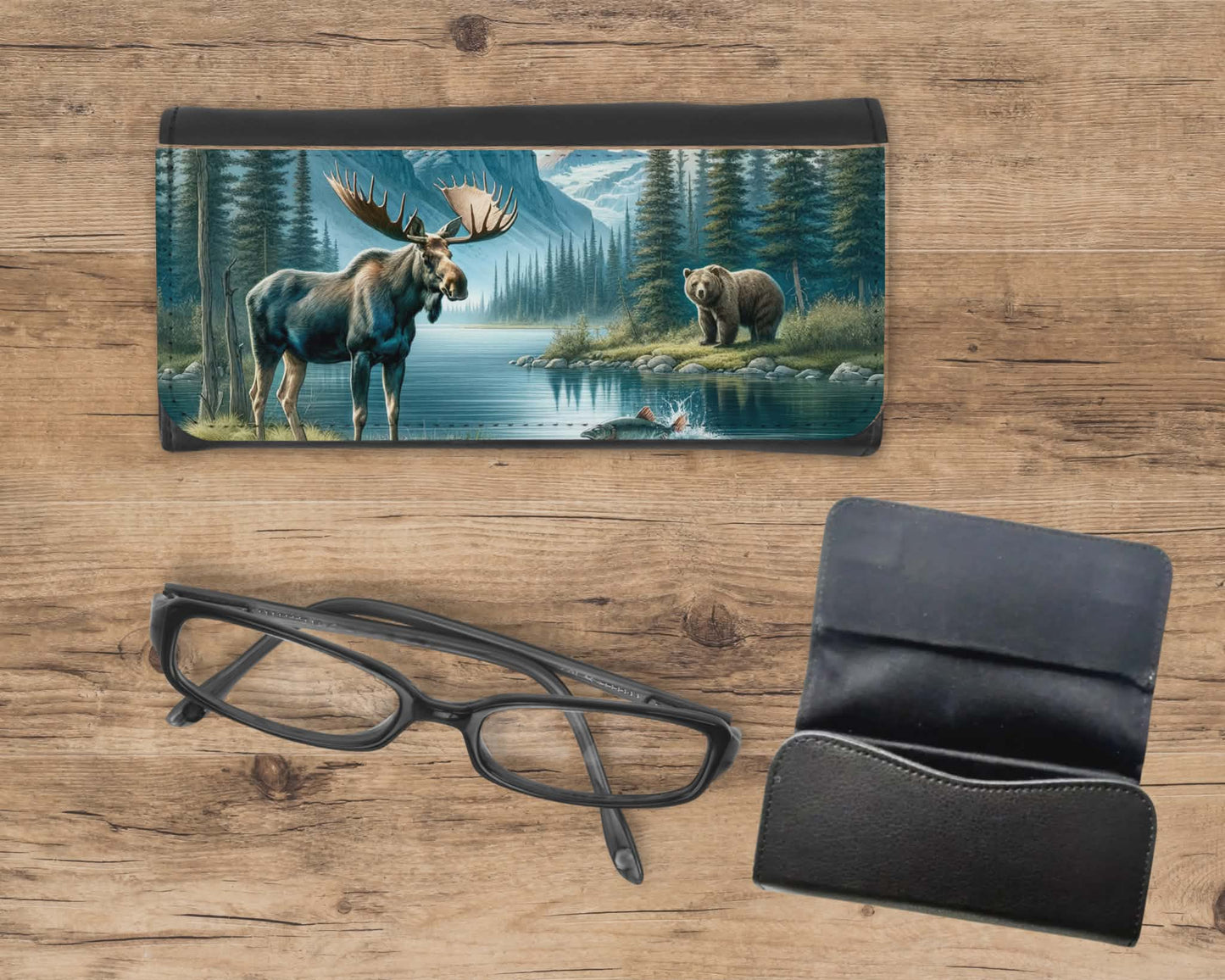 Étui à lunette - Animaux de la nature v.2
