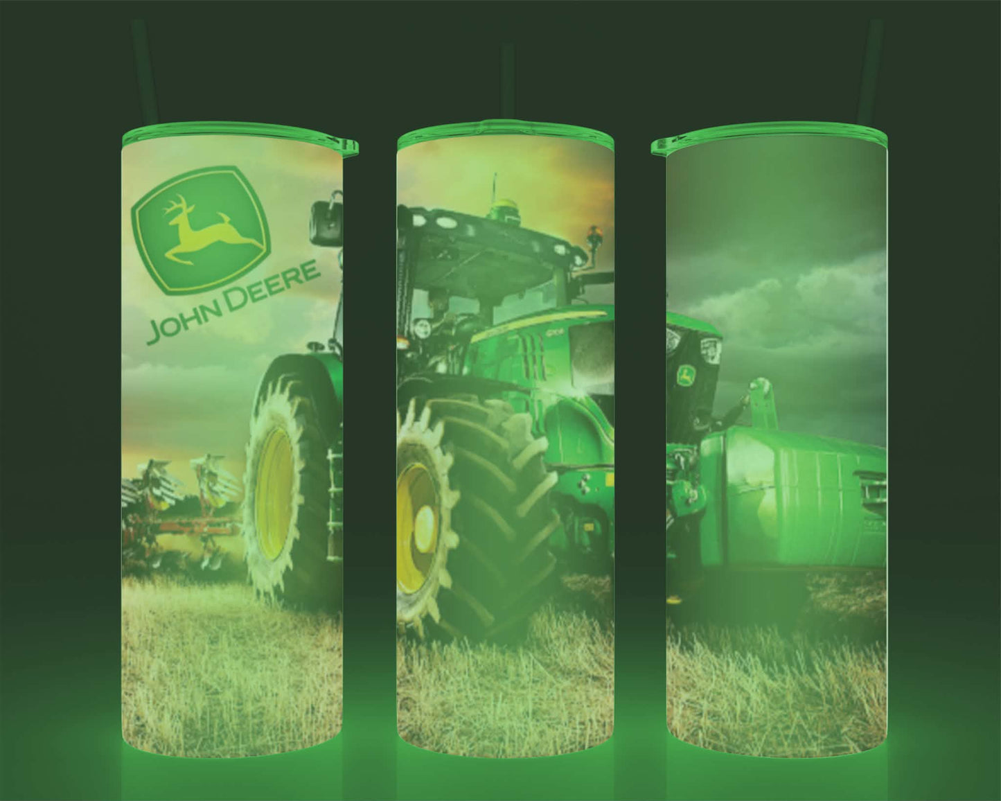 Verre isotherme - (allume dans le noir) tracteur