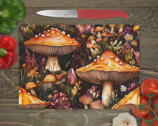 Planche de service - Champignon