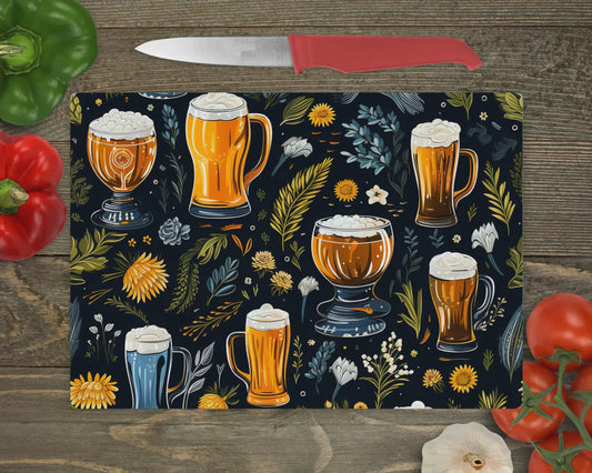 Planche de service - Bière