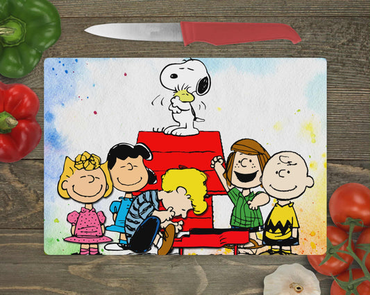 Planche de service - Petit animal blanc