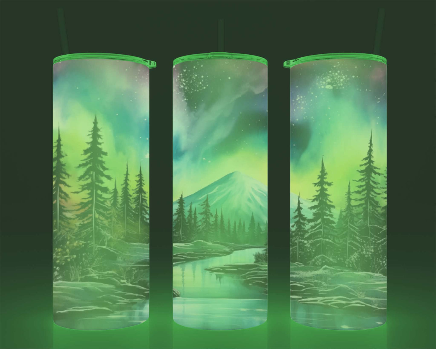 Verre isotherme - (allume dans le noir) nature 2