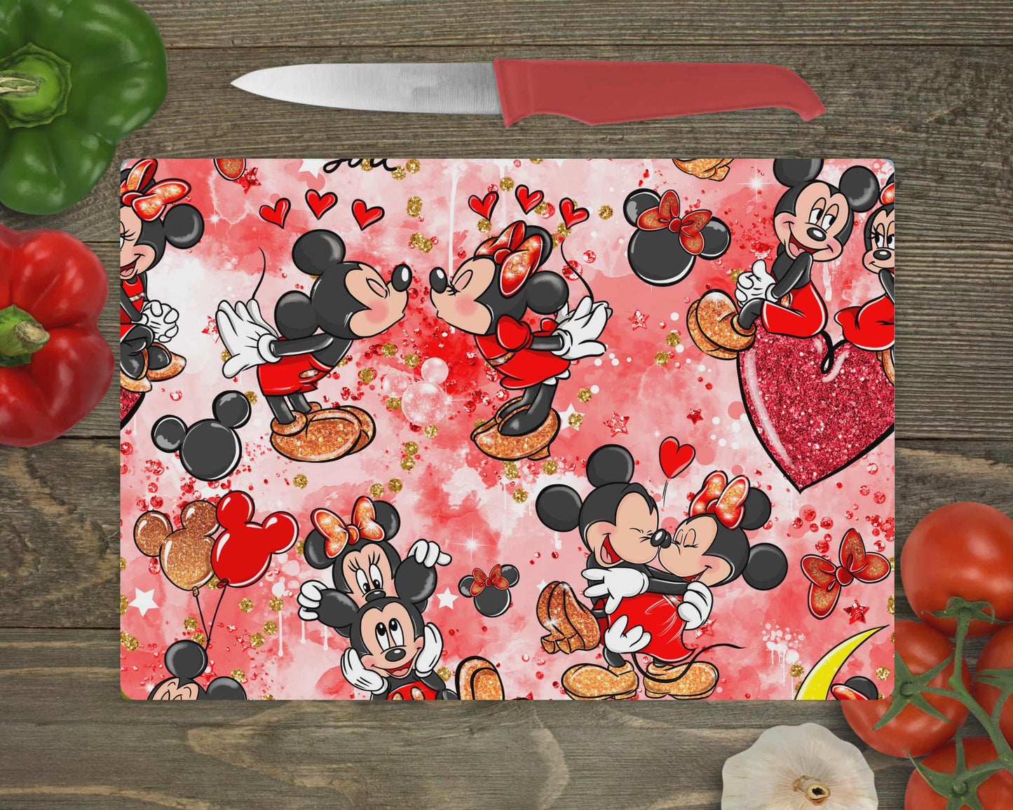 Planche de service - Personnage love