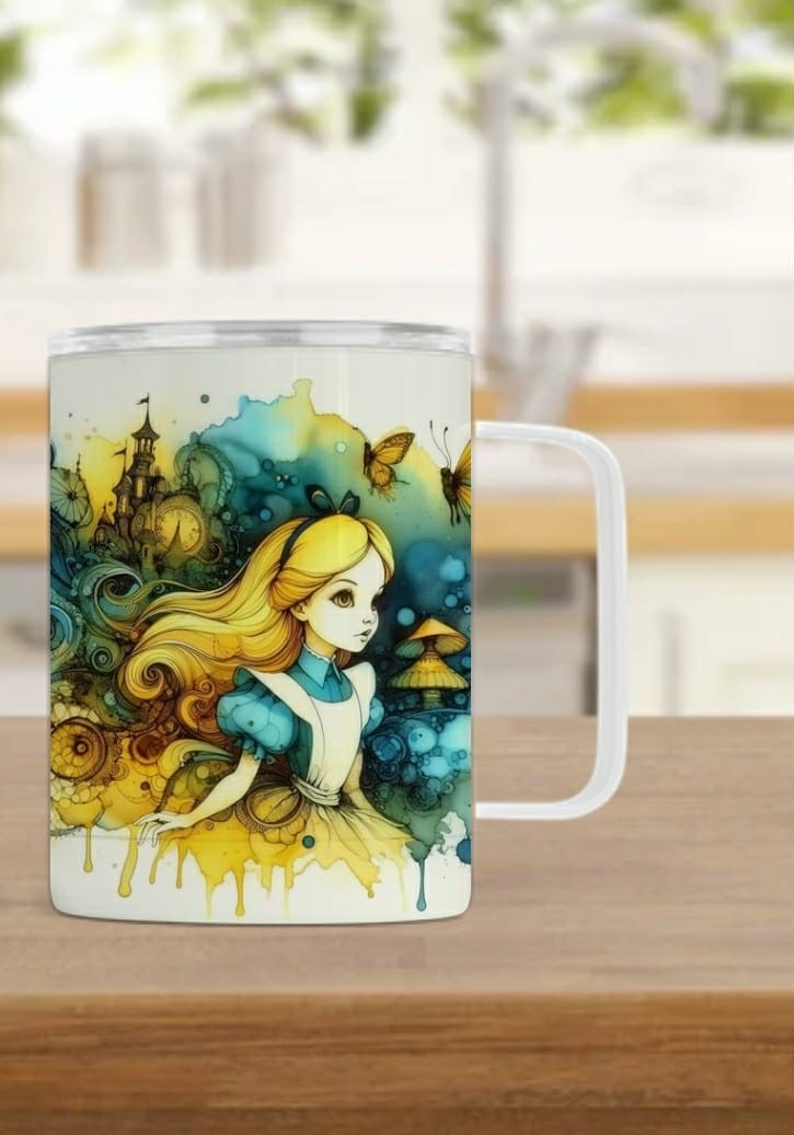 Tasse isotherme - Princesse blonde