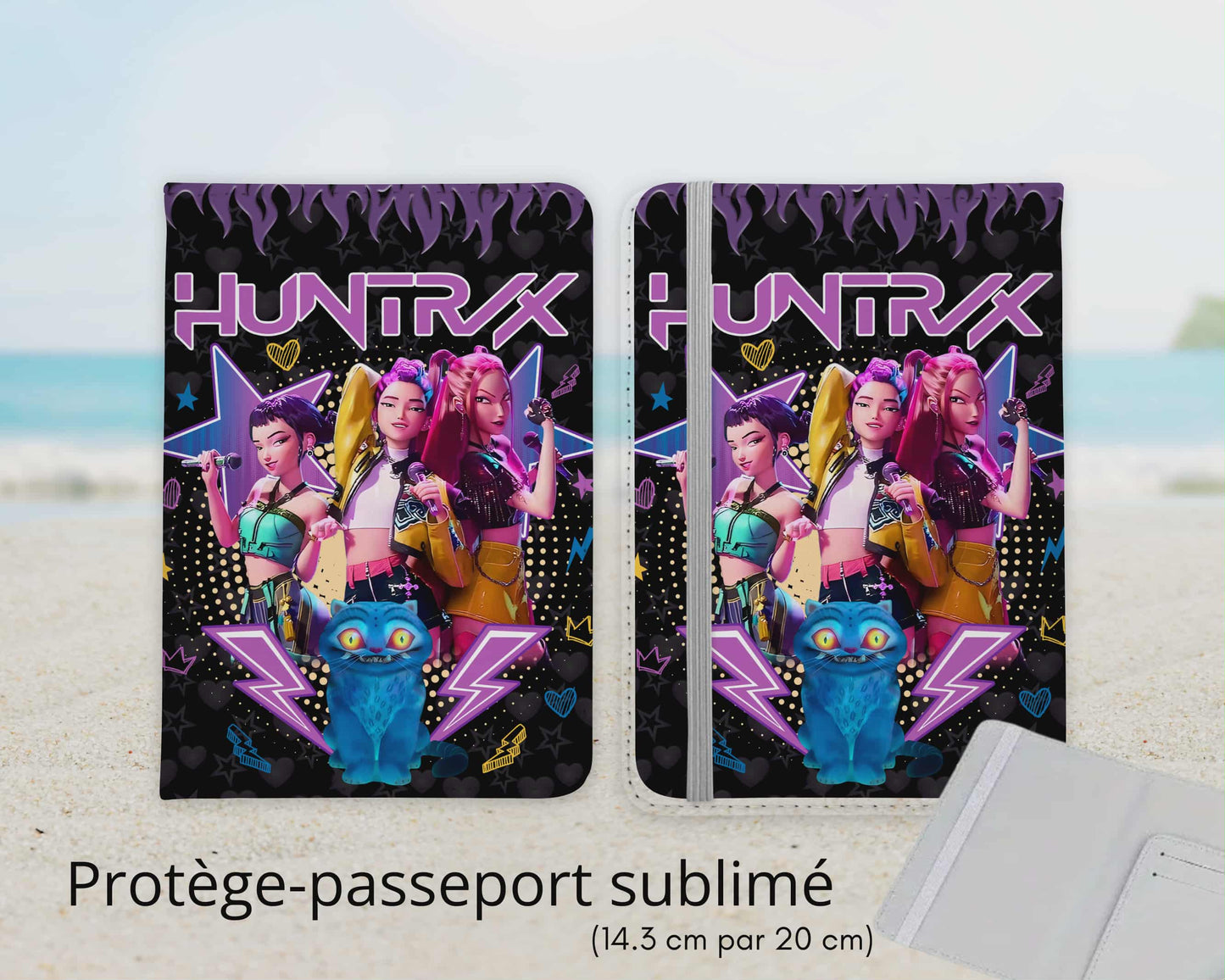 Protège-passeport sublimé - Groupe favori