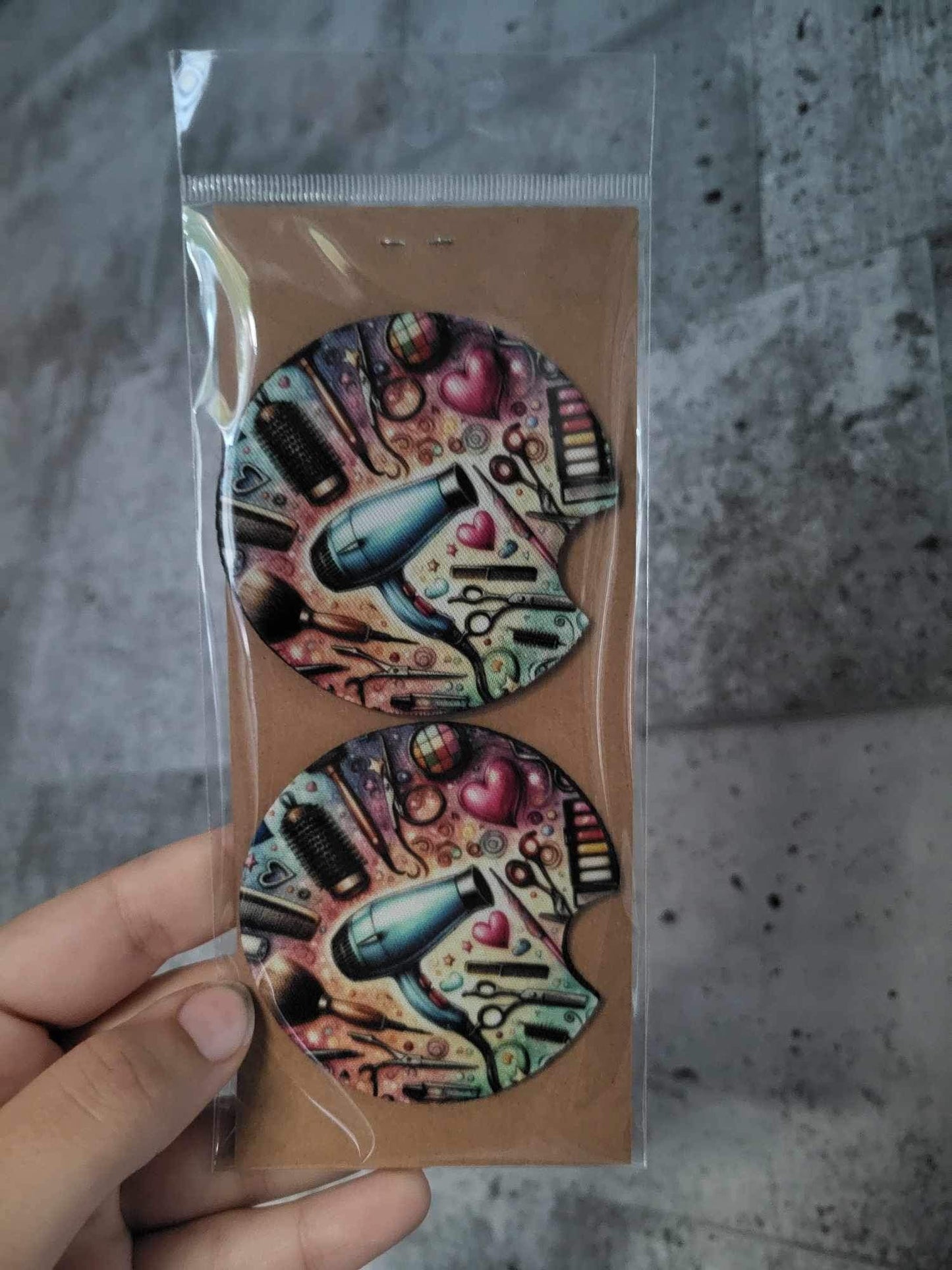 Sous-verre auto - Coiffeuse