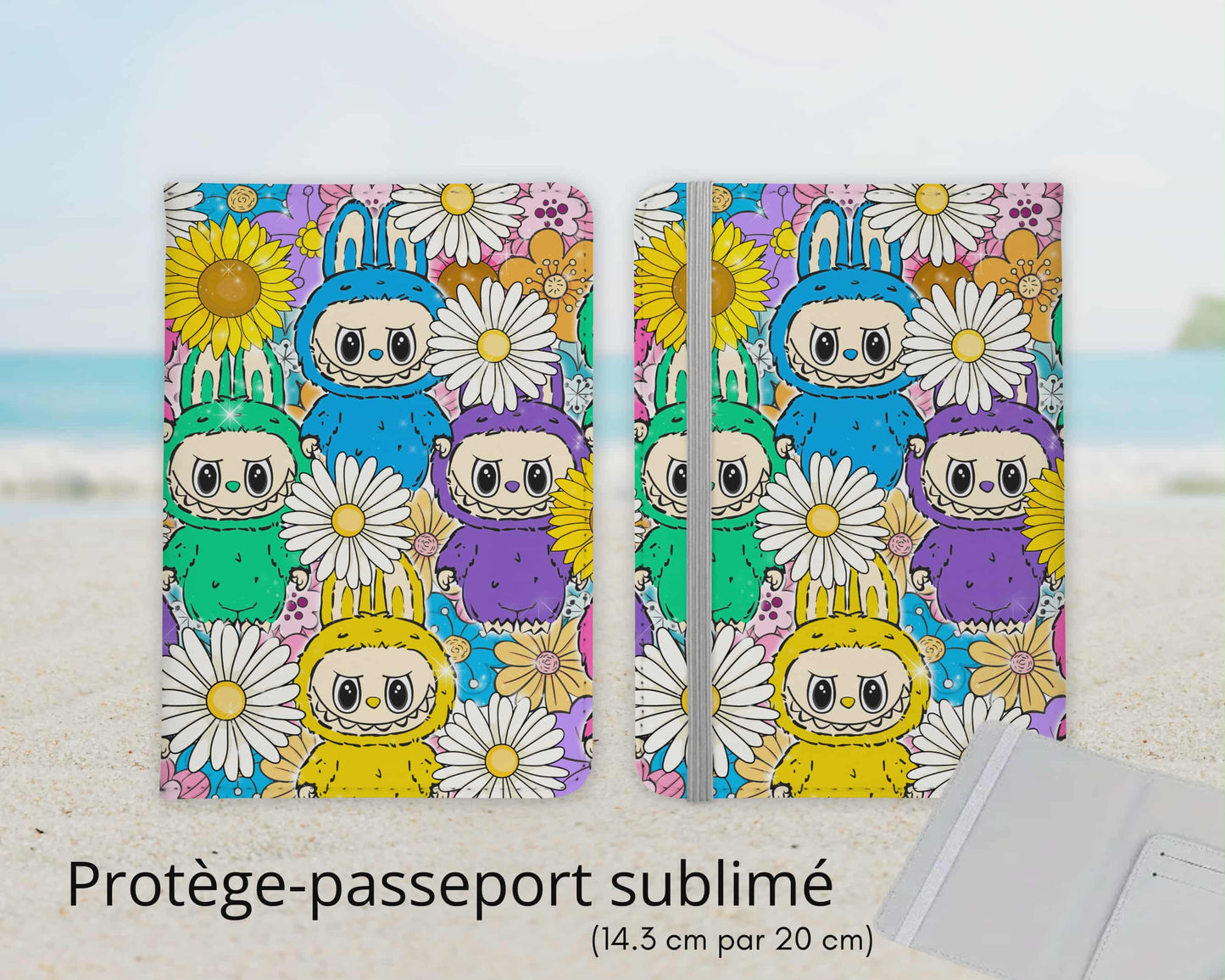 Protège-passeport sublimé - Bubu