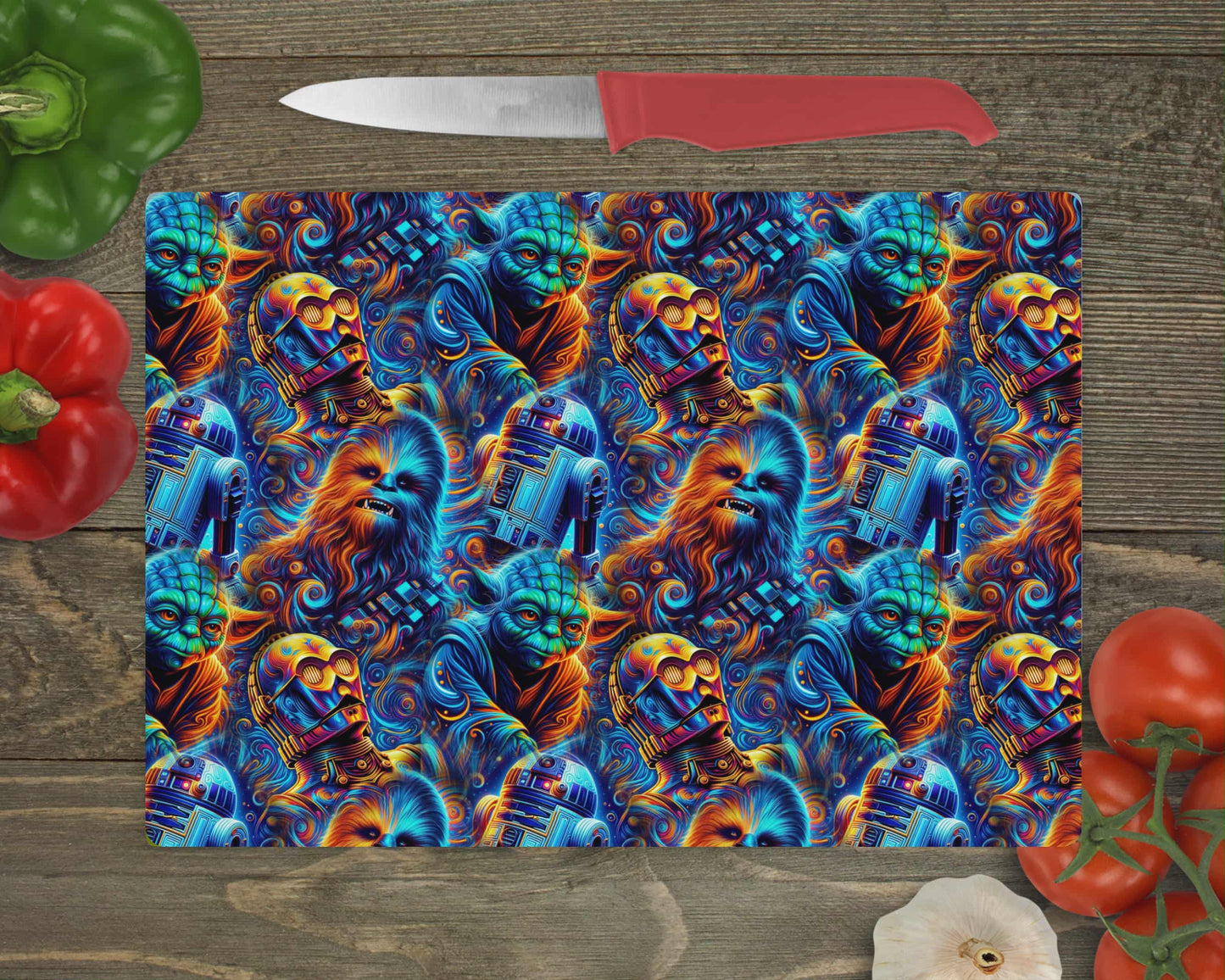 Planche de service - Personnage poilu