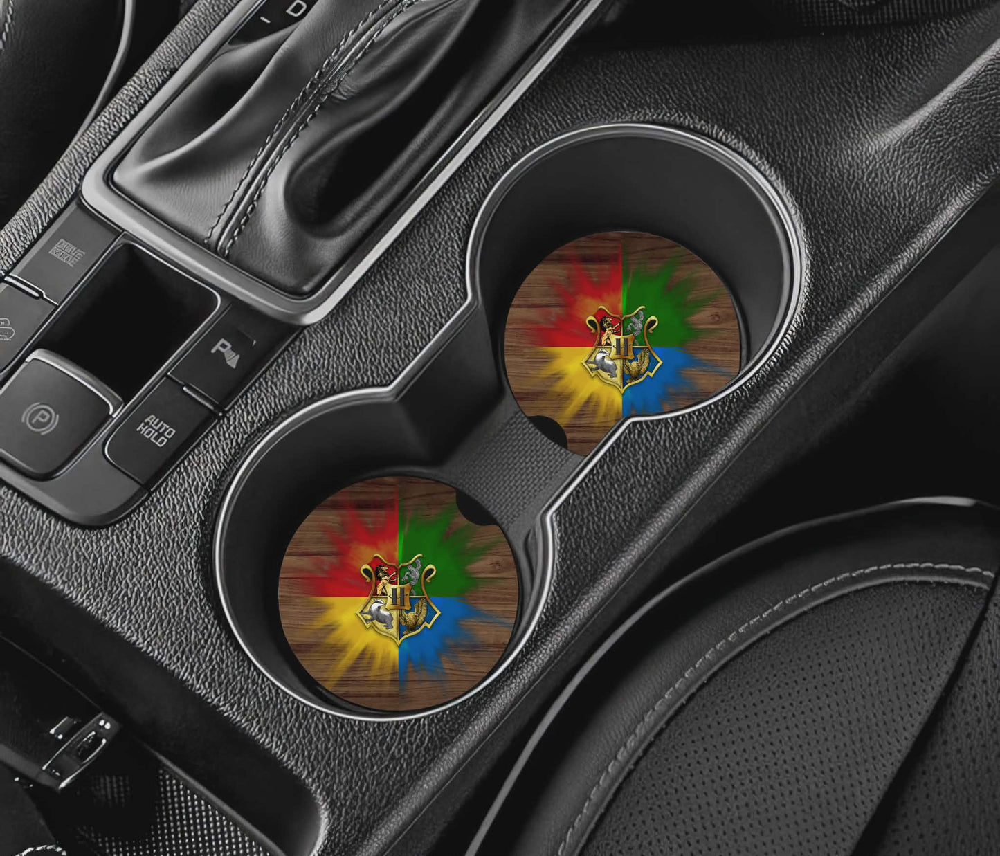 Sous-verre auto - 4 maisons hp