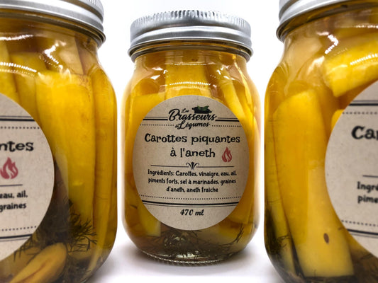 Carotte piquante Ă  lâaneth