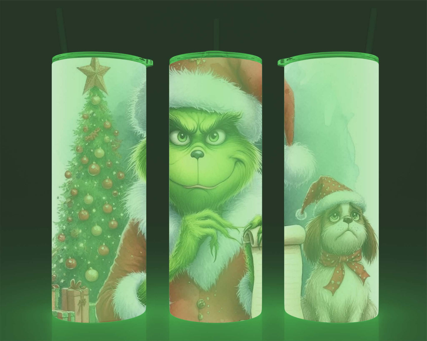 Verre isotherme - (allume dans le noir) grincheux