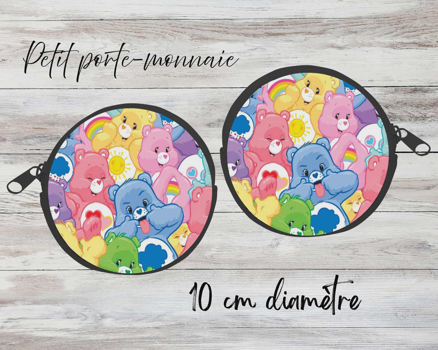 ✨ Petit porte-monnaie sublimé – ourson