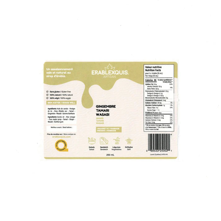 Gingembre Tamari Wasabi