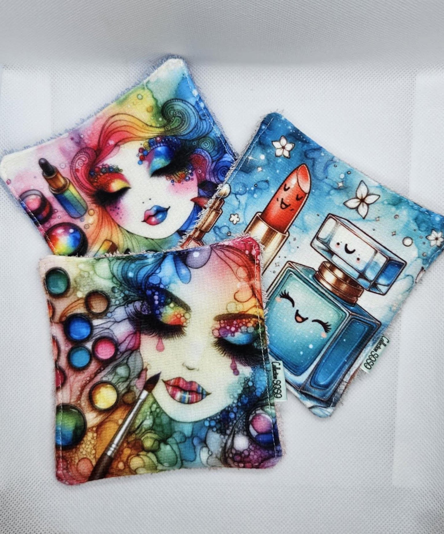 Ensemble panier et lingette - Maquillage
