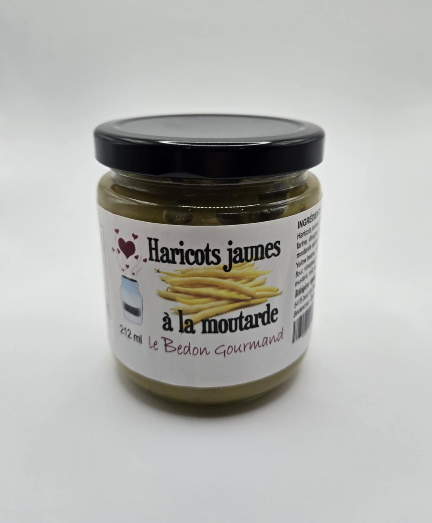 Haricot jaune à la moutarde