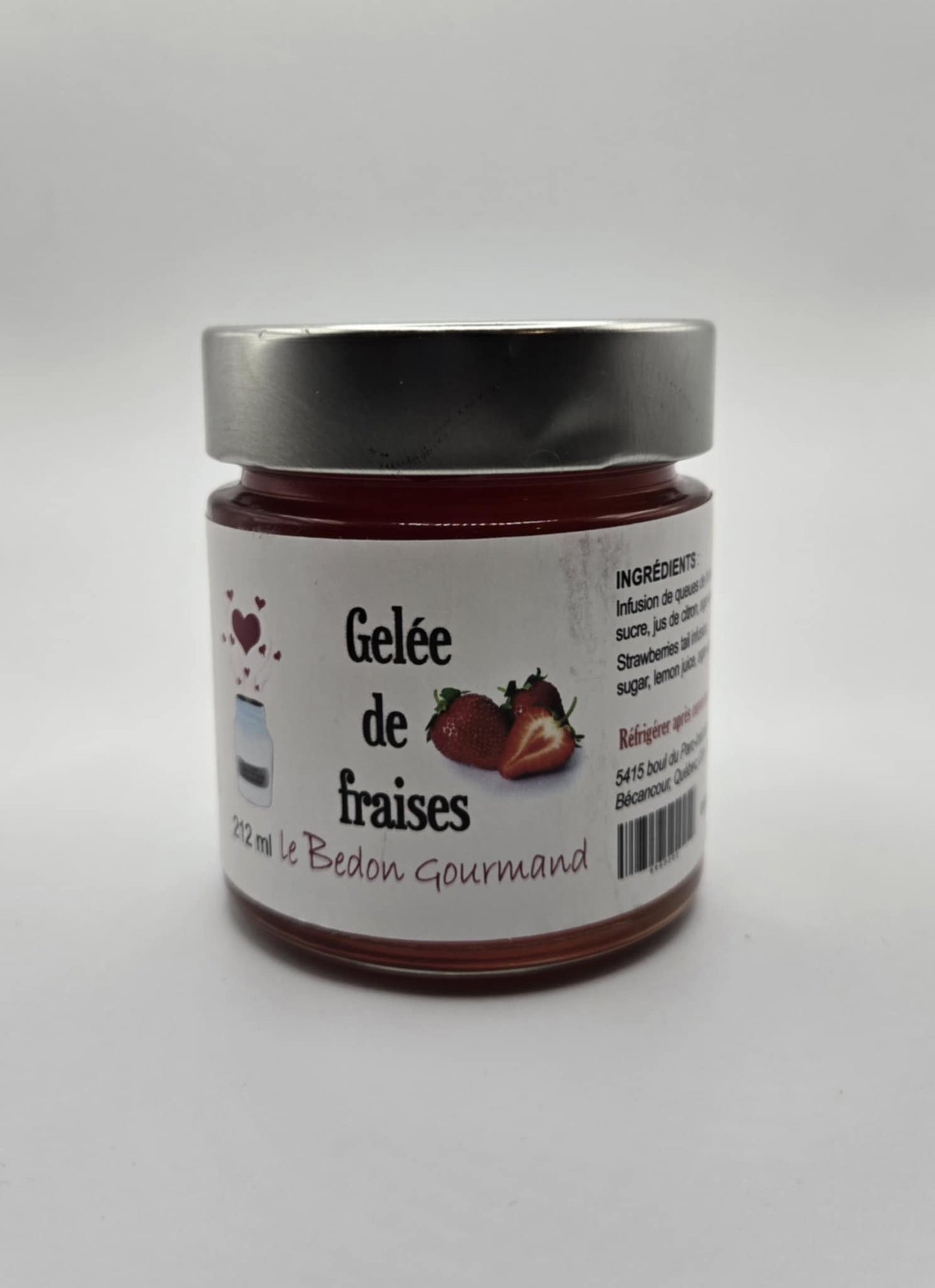 Gelée de fraises