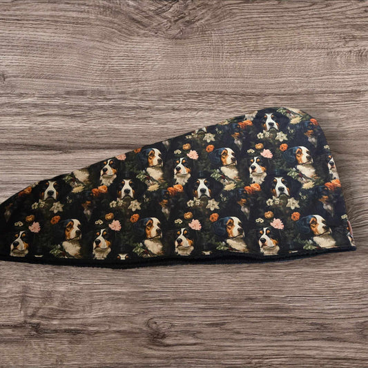 Serviette à cheveux - chien par Création Memere Caro