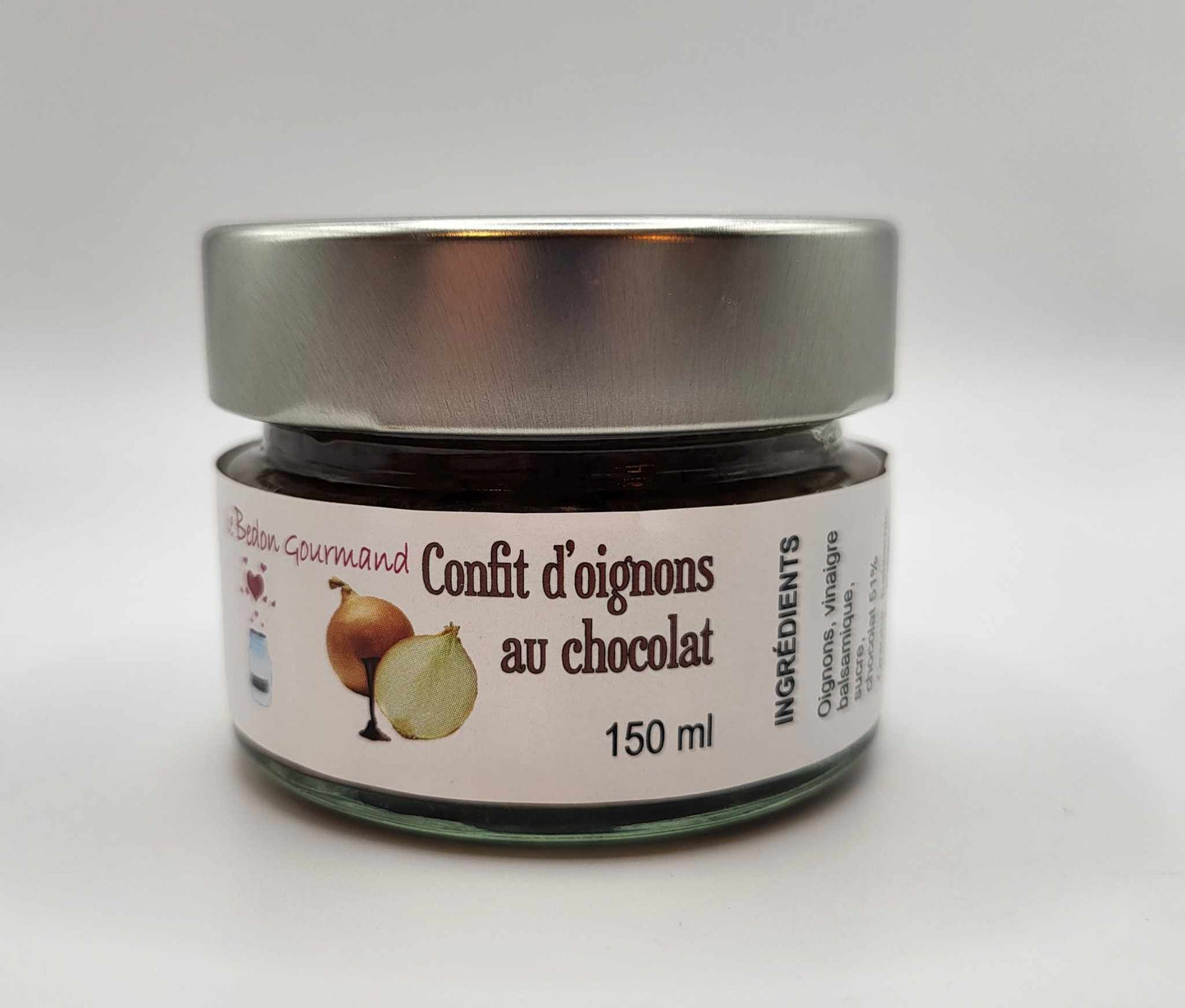 Confit d'oignons au chocolat