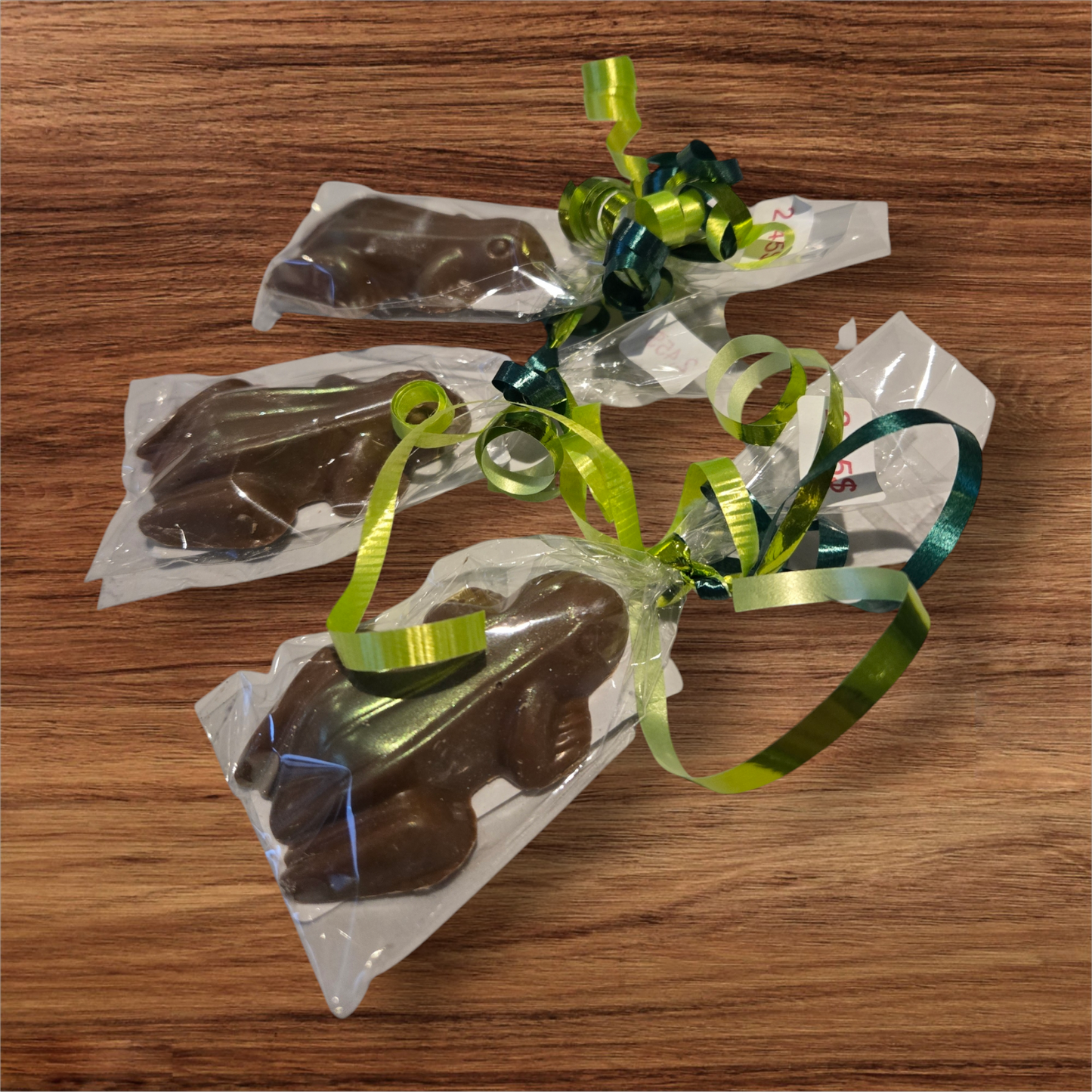 Grenouille en chocolat