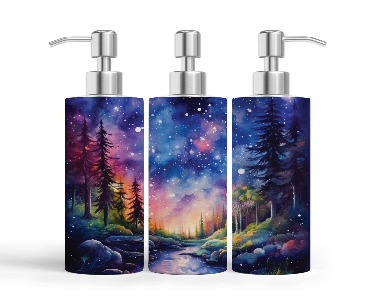 Pompe à savon - Doux paysage