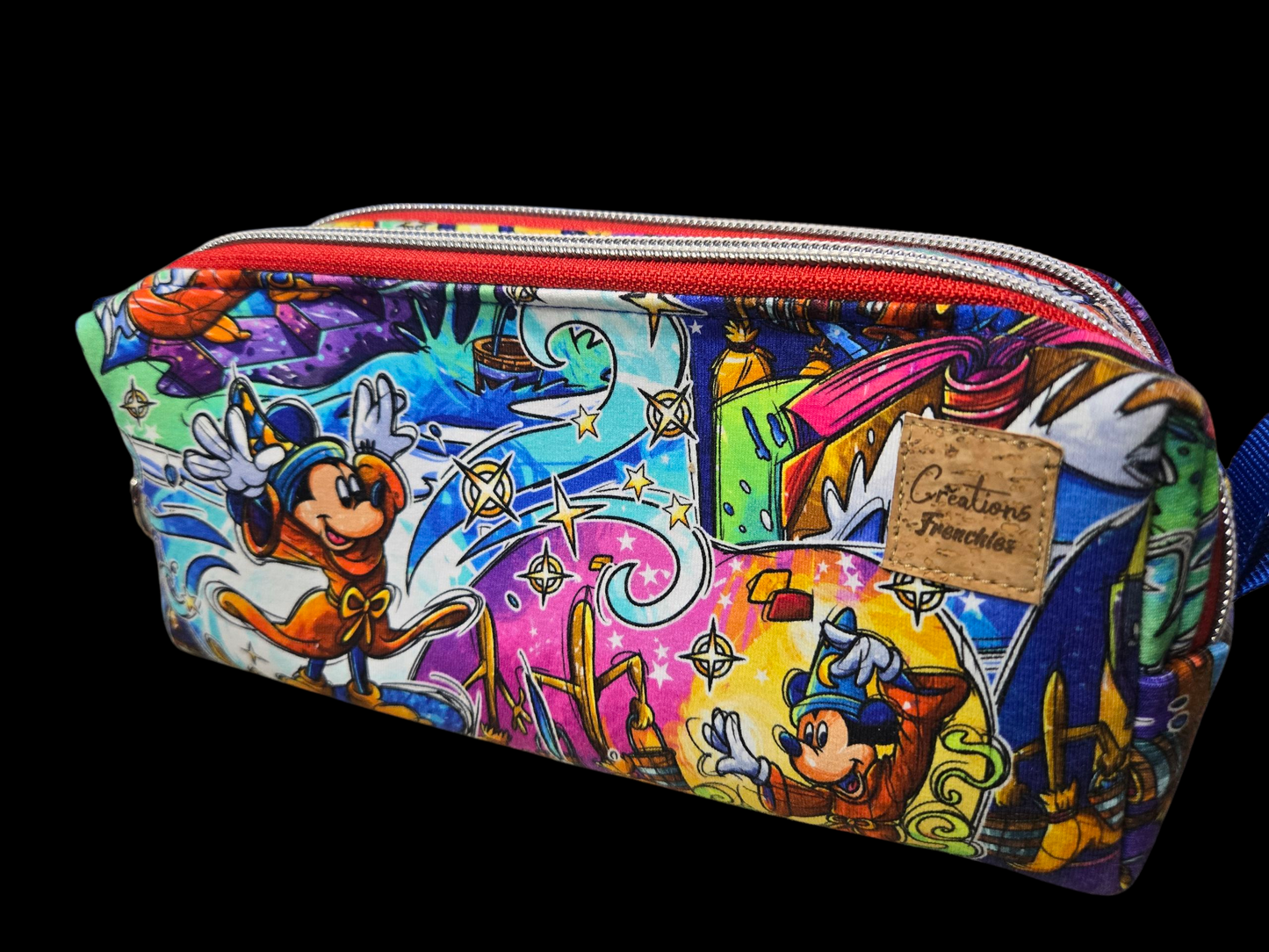 Étui double  - souris magicienne