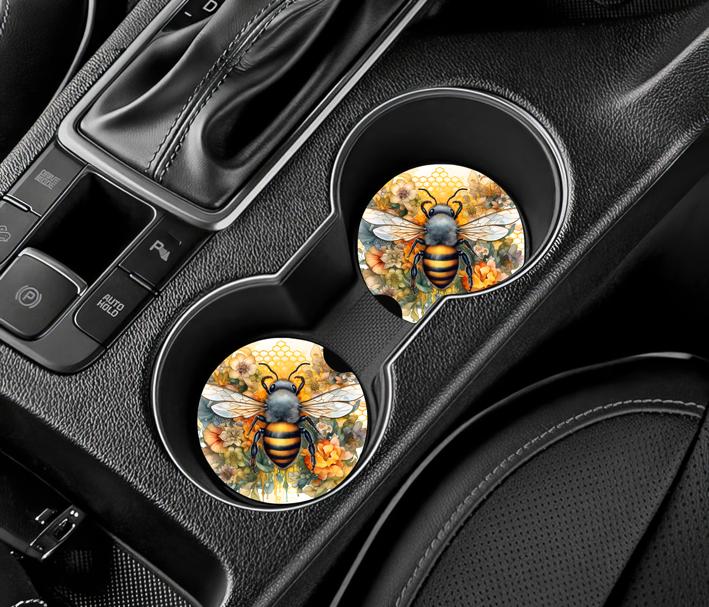 Sous-verre auto - abeille