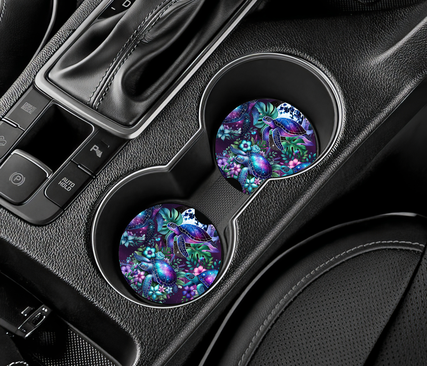 Sous-verre auto - Tortue