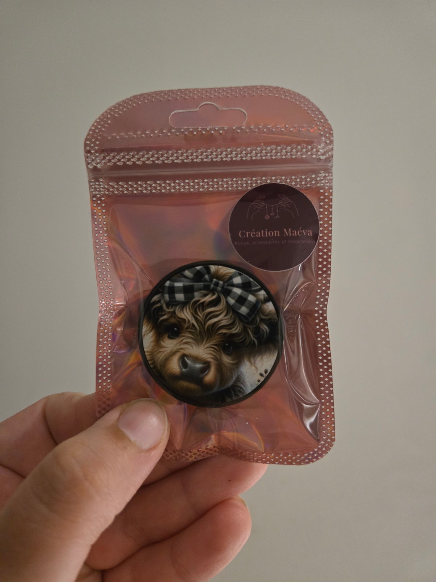 Poignée de cellulaire - Vache