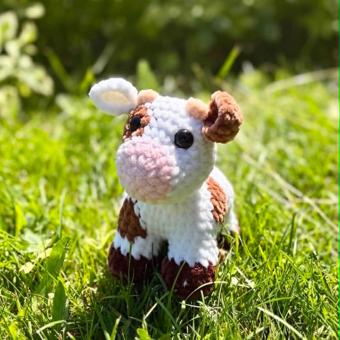 Vache en tricot - Doux coton