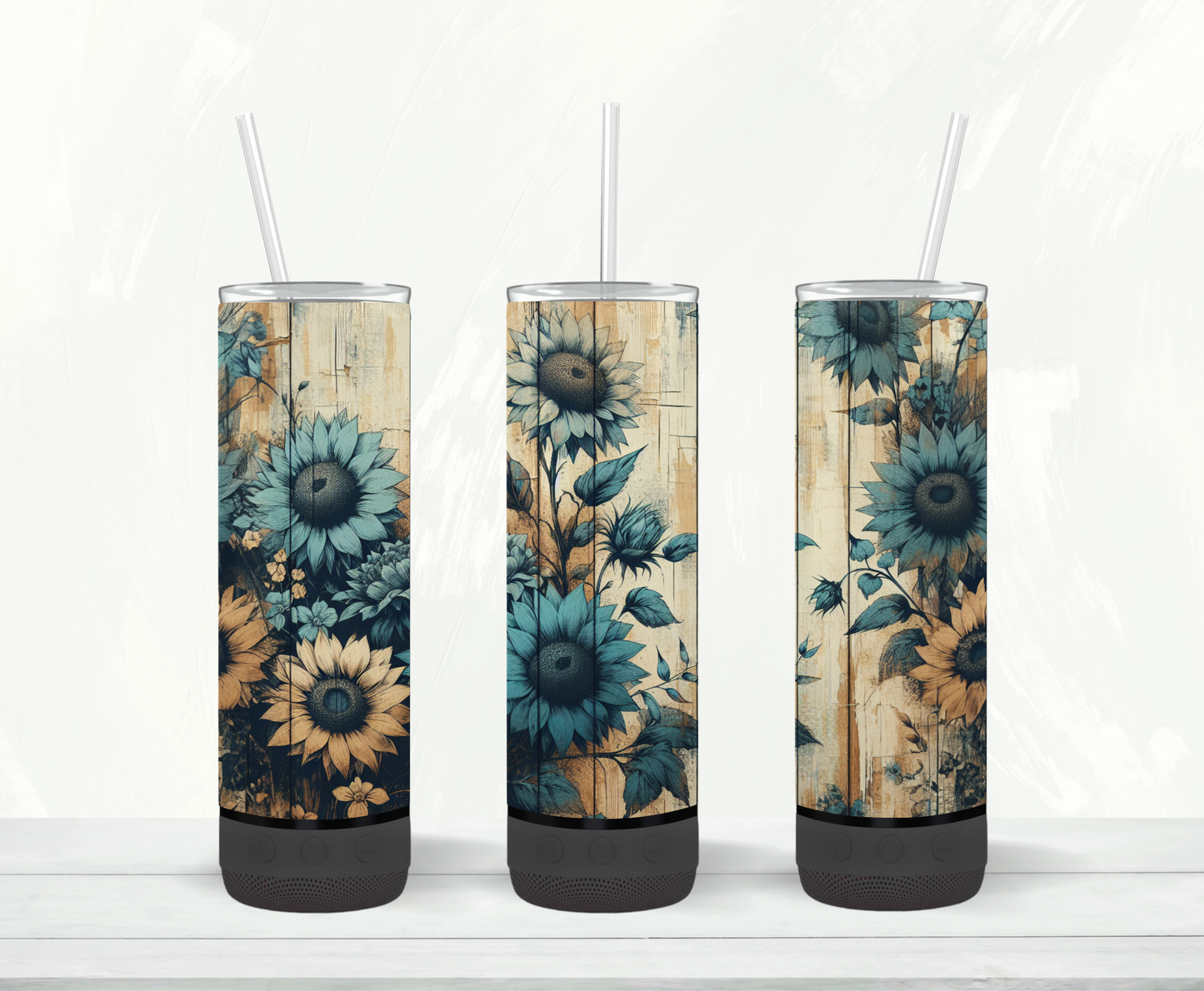 Tumbler Speaker - Old Flowers