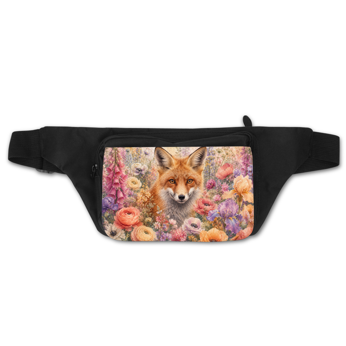 Sac banane - Renard fleurs