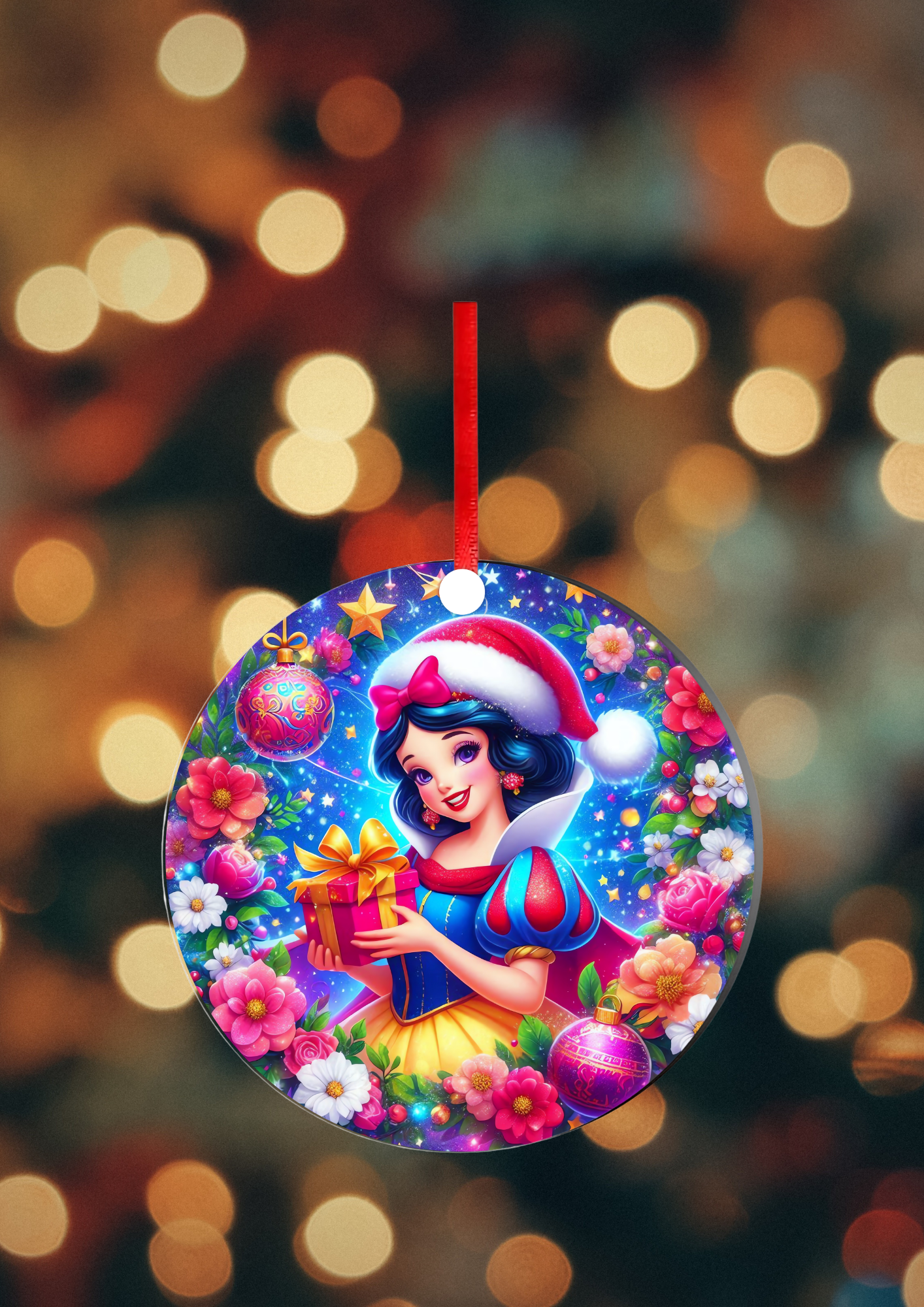 Boules de Noël  - Princesse
